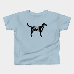 Labrador black Kids T-Shirt